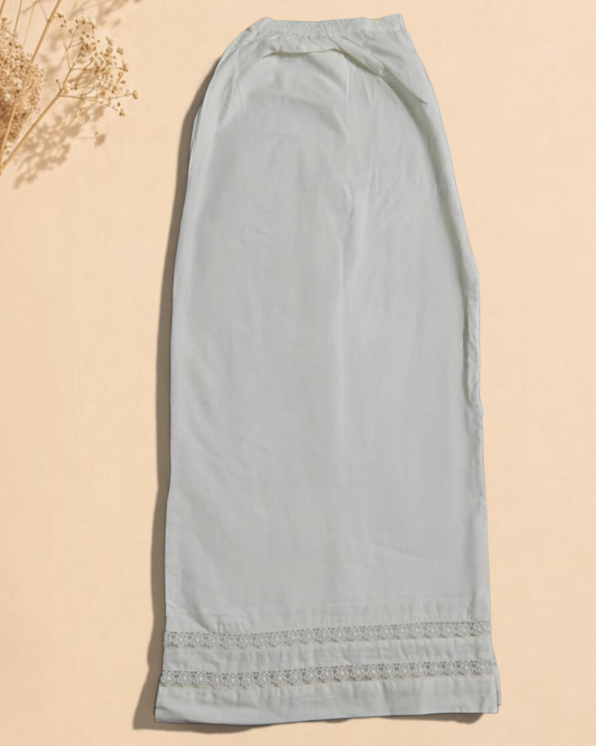 Royal Lace Finish Plazo | SKU: DLT02