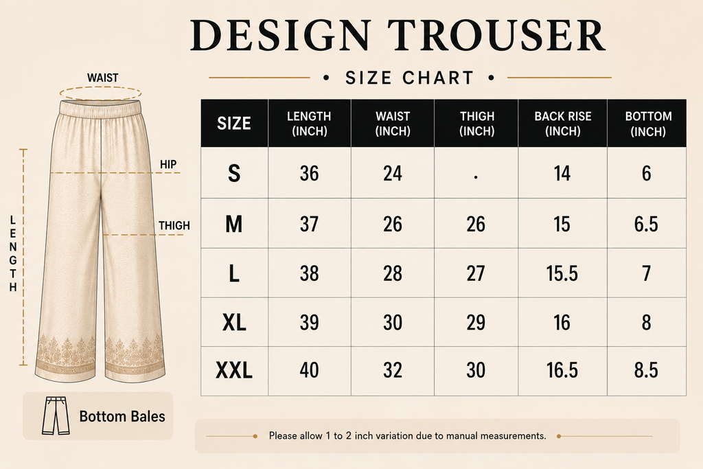 Premium Lace skin trouser|S01
