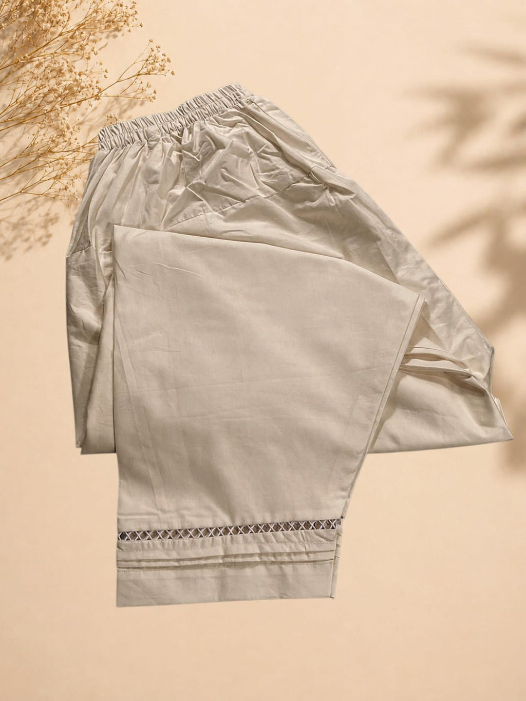 Luxe Lace Finish Shalwar | SKU: LS01