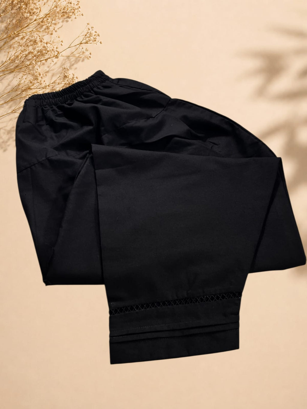 Luxe Lace Finish Shalwar | SKU: LS01