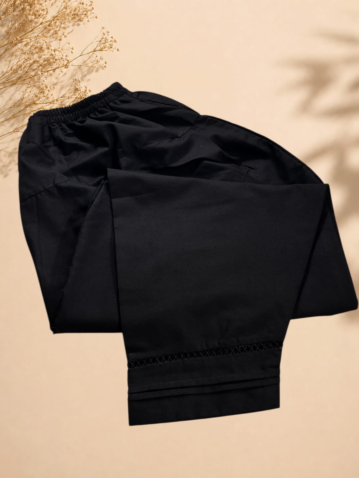 Luxe Lace Finish Shalwar | SKU: LS01