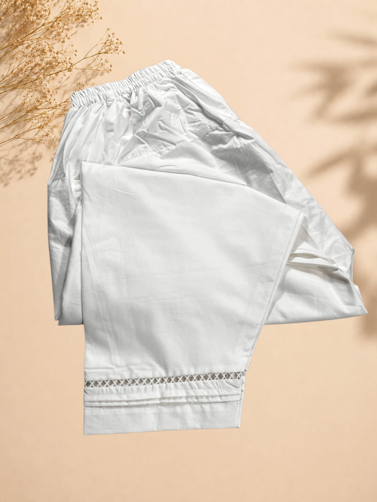 Luxe Lace Finish Shalwar | SKU: LS01