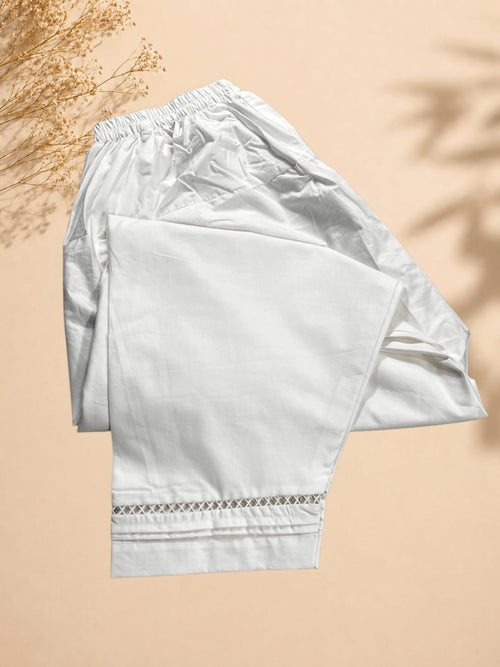 Luxe Lace Finish Shalwar | SKU: LS01