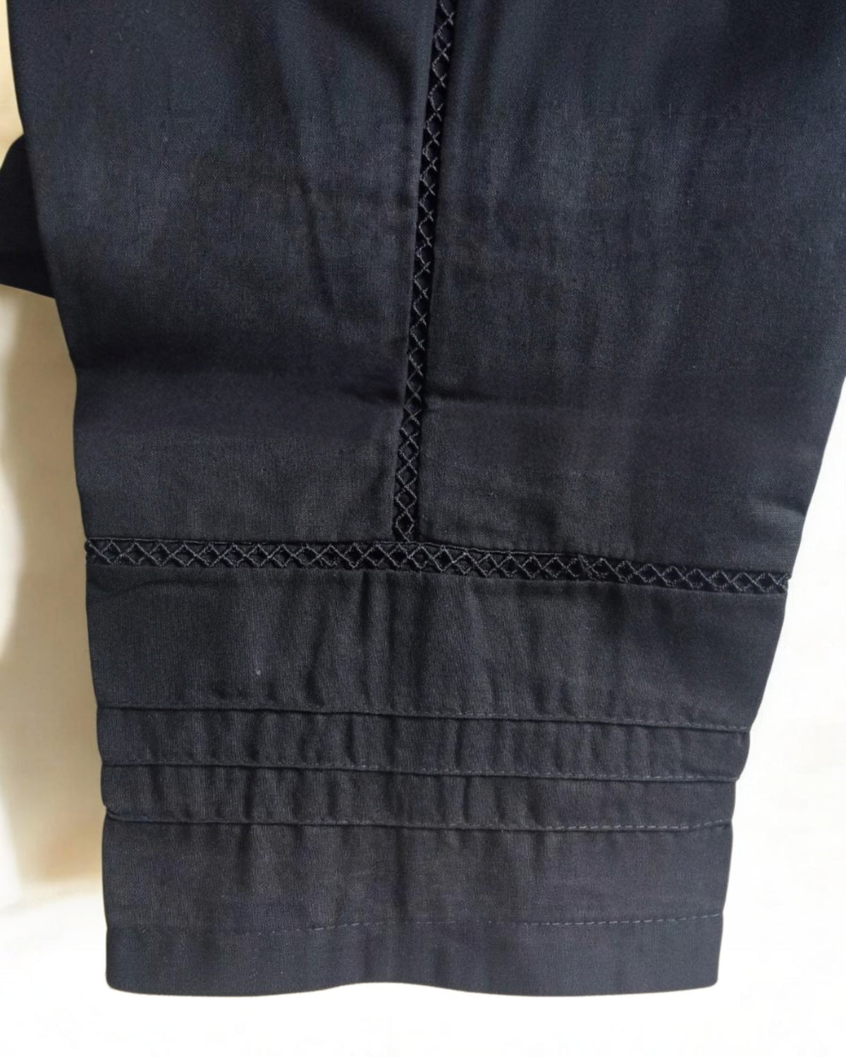Premium Lace Accent Trousers | SKU: SLT01