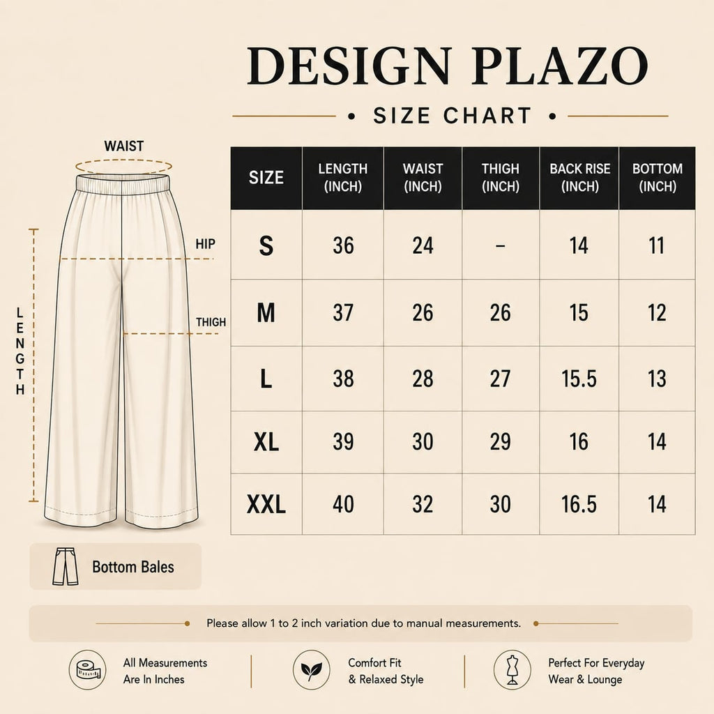 Elegant Floral Plazo Pants | SKU: FP02
